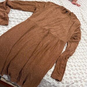 Wild Fable Shimmering Brown Top